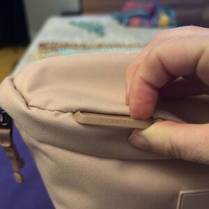 Pacsafe Rose Blush Small Crossbody Pouch